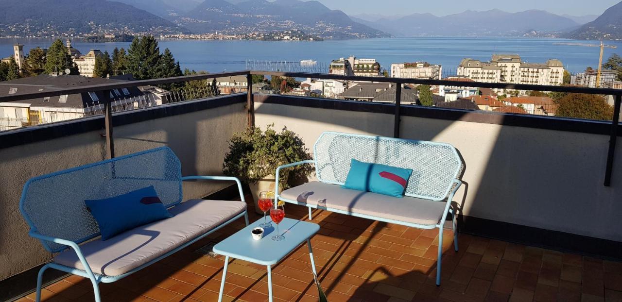 Terrace Lake View Stresa Dış mekan fotoğraf