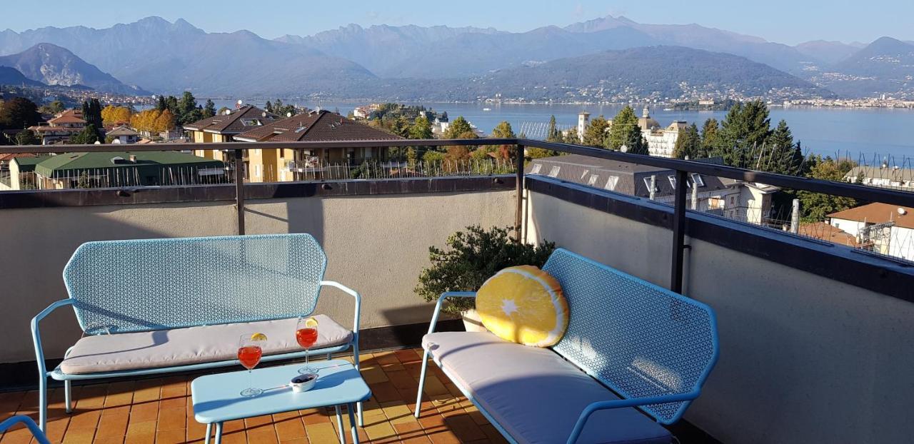 Terrace Lake View Stresa Dış mekan fotoğraf