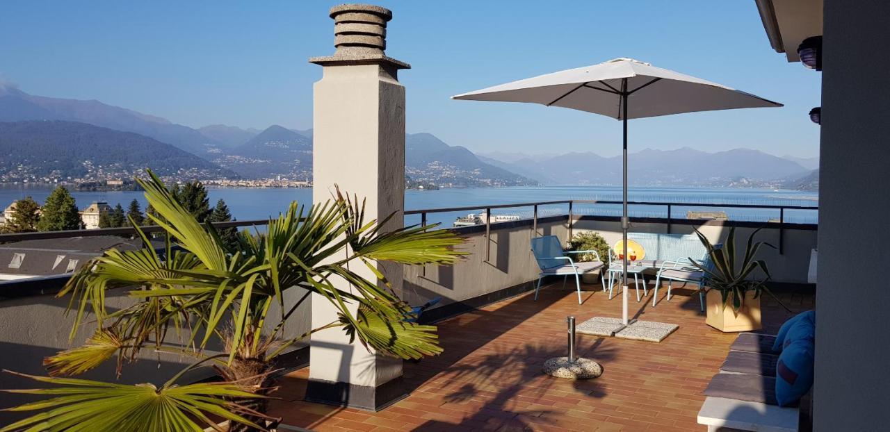 Terrace Lake View Stresa Dış mekan fotoğraf